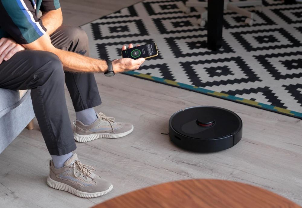 robot vacuum cleaner with smart mapping system