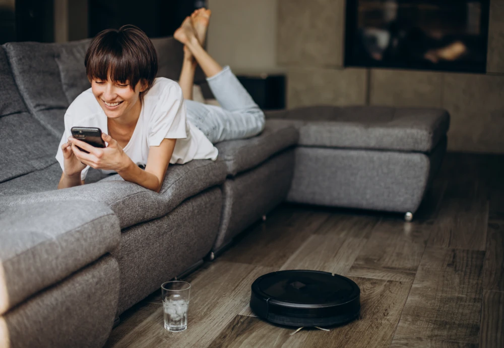 robot vacuum with cleaning station